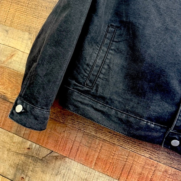 NWOT WESC Hardcore Happiness Trucker Denim Jacket - Picture 7 of 10